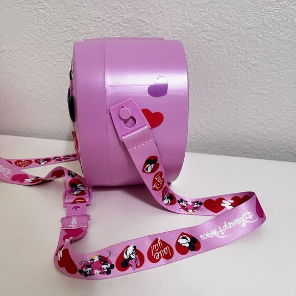 Disney Valentine's Day 2025 Mickey & Minnie Pink Heart Light Up Popcorn Bucket - Picture 3 of 16